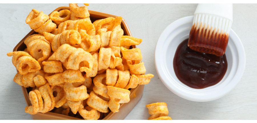 bbq lentil crisps