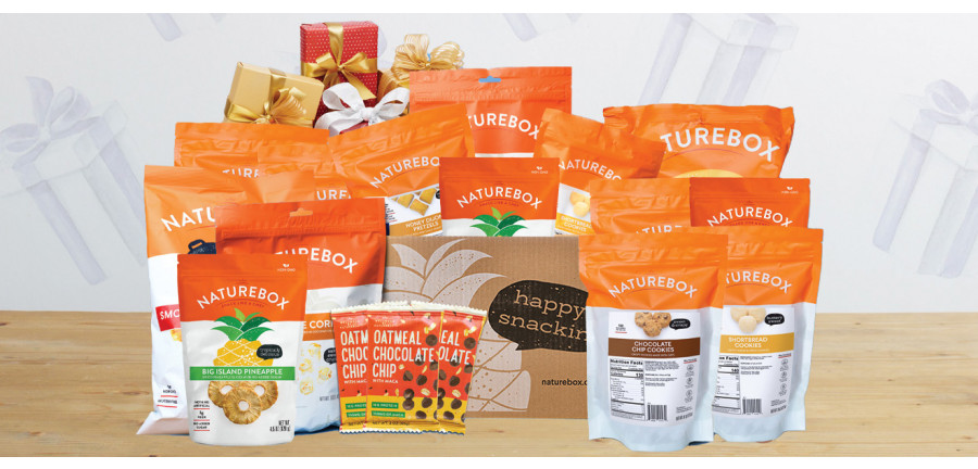 NatureBox Snack Box Variety Pack - Top Rated Travel friendly snacks box